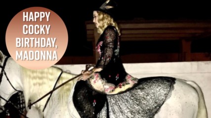 Madonna's cocky Italian birthday party