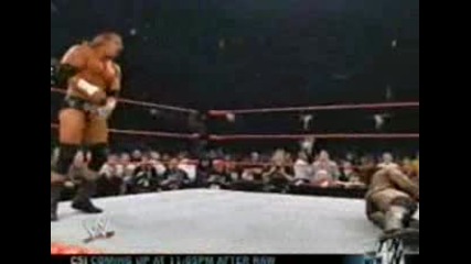 Raw 2002 - Chris Jericho & Triple H Vs. Kane & Booker T