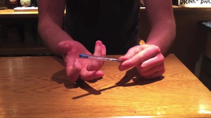 Thumb_finger Pen Spin Trick (tutorial)