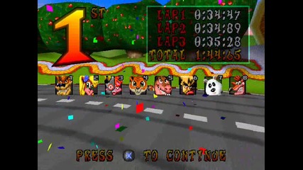 Crash Team Racing - Area The Lost Ruins - Coco Park - Trophy 