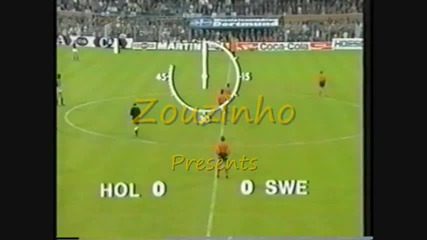 Йохан Кройф vs Sweden 1974