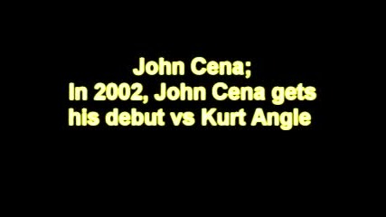 John Cena Best Moments - All Time (2002-2011)