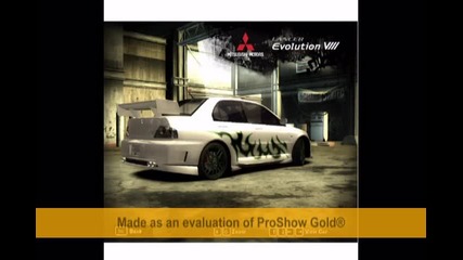 Need For Speed - Most Wanted My Cars