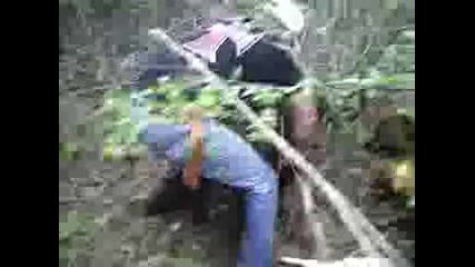 Knife Hunting Hogs With Dogs