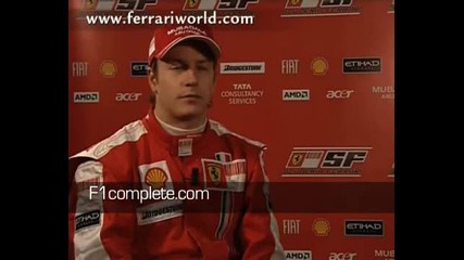 Kimi Raikkonen 2009 Formula 1 