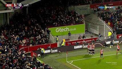 Brentford with a Goal vs. Luton Town