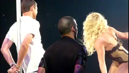 Britney Spears - Lace and Leather на живо в Miami F F T 22.7.11