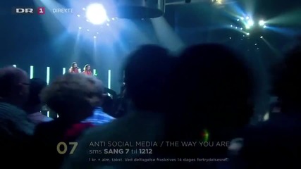Евровизия 2015 - Дания | Anti Social Media - The Way You Are