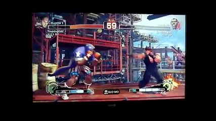 Ssf4 - Timedog (ryu) vs Iron E Man (bal) - Gaf Xbl 3 vs 3 Team Tourney - Set 3 - -