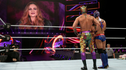 The Lucha House Party vs. Mike Karma & Kraig Keesaman: WWE 205 Live, Nov. 14, 2018