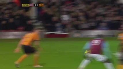 West Ham 2 - 0 Wolves ( Sears ) 