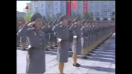 Севернокорейски военен парад 2002 
