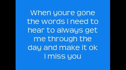 When your gone - Avril Lavigne (english Subs)