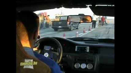 Honda Civic b16 Biturbo vs. Kadett