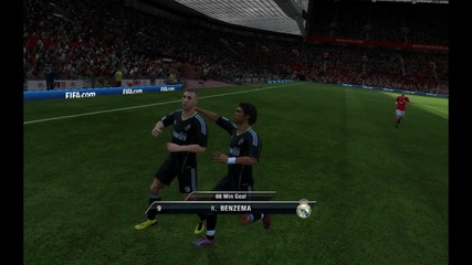 Manchester United 4-1 Real Madrid Fifa 11 Multiplayer !
