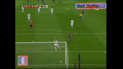 Barcelona - Deportivo La Coruna 2 - 0 (3 - 0, 14 4 2010) 