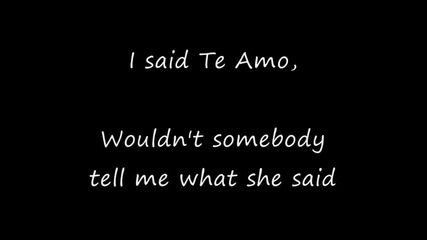 Te Amo - Rihanna with lyrics