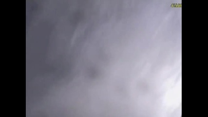 Nasa - изстрелване на совалка и заснето падане от космоса 