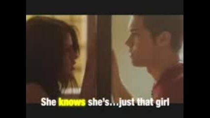 Another cinderella story - That girl karaoke