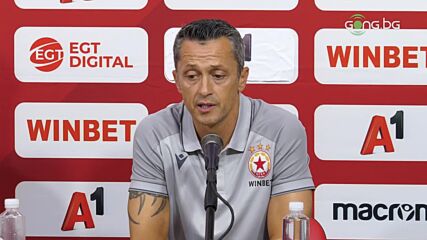 Пресконференция на Христо Янев преди реванша срещу Карабах в Лига Европа