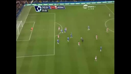 Челси 1:2 Арсенал Ван Перси Гол 30.11