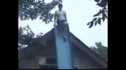 - Foot - Backyard - Slide