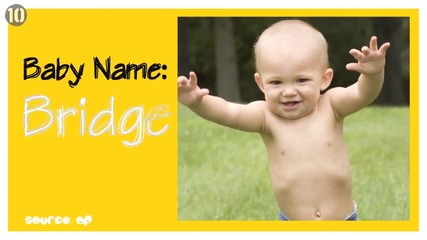10 Забранени имена на бебета