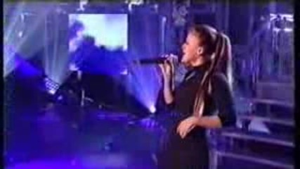 Kelly Clarkson The Trouble With Love Is Live Short Version Pop Idol London, England November 2003 