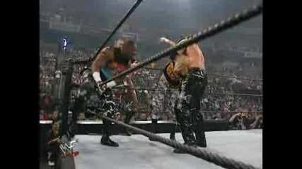 Summerslam 2001 - A P A & Spike Dudley vs Dudley Boyz & Test
