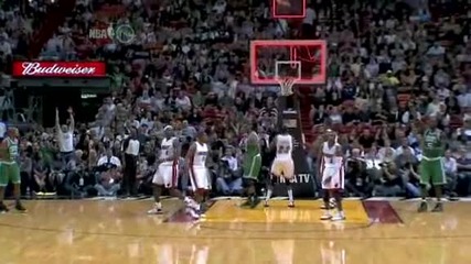 Boston Celtics @ Miami Heat 112 - 107 [highlights] - 11.11.2010