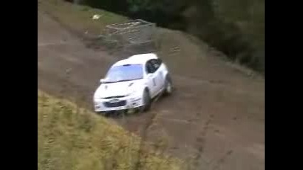 Plains Rally 2007 - Hugh Hunter Crash