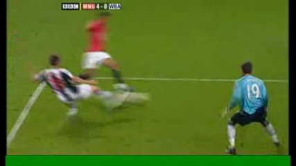 Ман Юнайтед 4 - 0 Уест Бромич гол на Нани