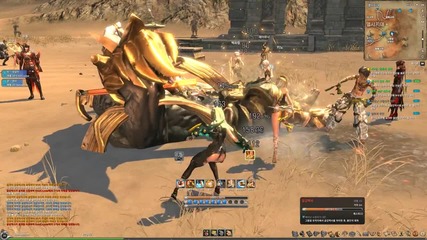 Blade and Soul - Zerg vs outdoor Boss