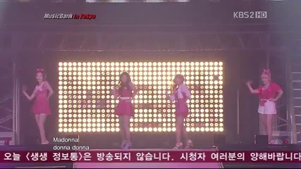 Secret - Madonna @ Music Bank Special in Tokyo (22.07.11)