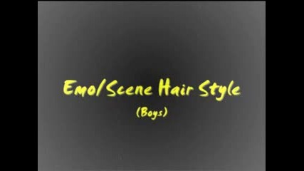 Emo Scene Hair Style(boys)