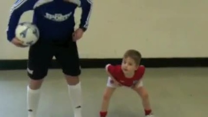 Learn to Catch (cradle) the ball on the Neck - football soccer skills