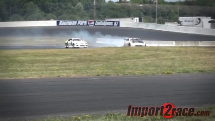 Дрифтове! Nissan S15 Silvia vs Nissan 350z turbo
