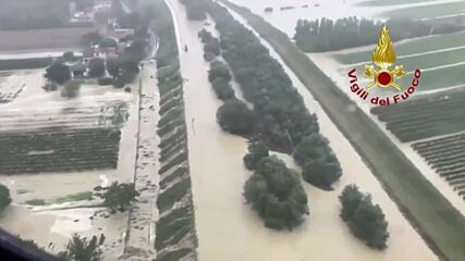 Италианската област Емилия-Романя е под вода, евакуирани са 1000 души