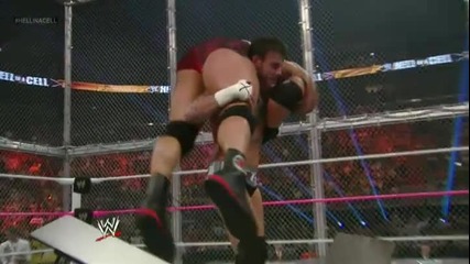 Wwe Hell in Cell 2013:cm punk vs Rayback