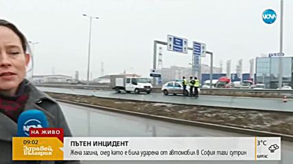 Шофьор блъсна жена на Околовръстния път и избяга