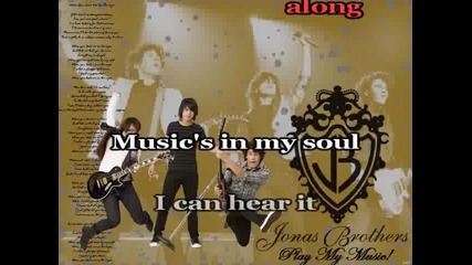 Play my music (karaoke) Jonas Brothers
