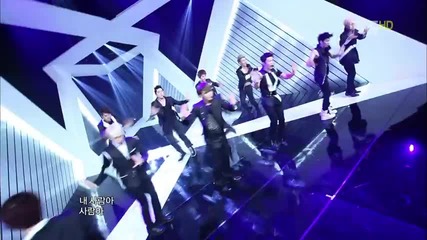 Super Junior - Sexy , Free & Single @ Music Core (07.07.2012)