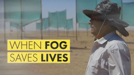 Cloud hunter: The lone hero making water in the desert