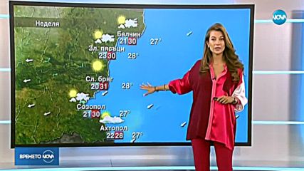 Прогноза за времето (18.08.2018 - централна емисия)