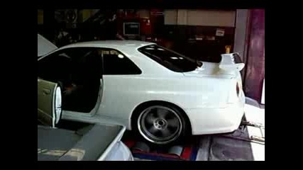 Nissan Skyline R34 Gtr On Dyno