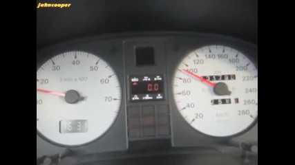 Audi S2 - звepcко ускорение