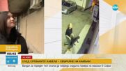 Мъж отново опита да повреди хладилна камера на магазин, замери я с камък