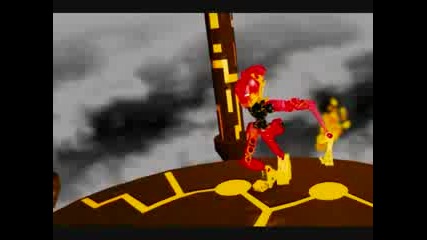Bionicle Glatorian Raanu Fire Training Movie