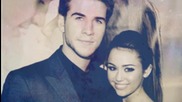 miley and liam- kiss me