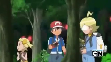 Pokemon X и Y Епизод 3 , Битката от разтояние.